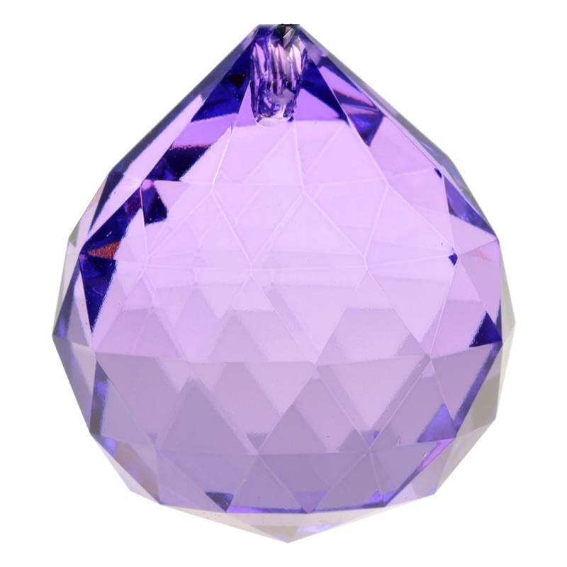 Cristal Feng Shui - Sphère Violette - Cocooning Center